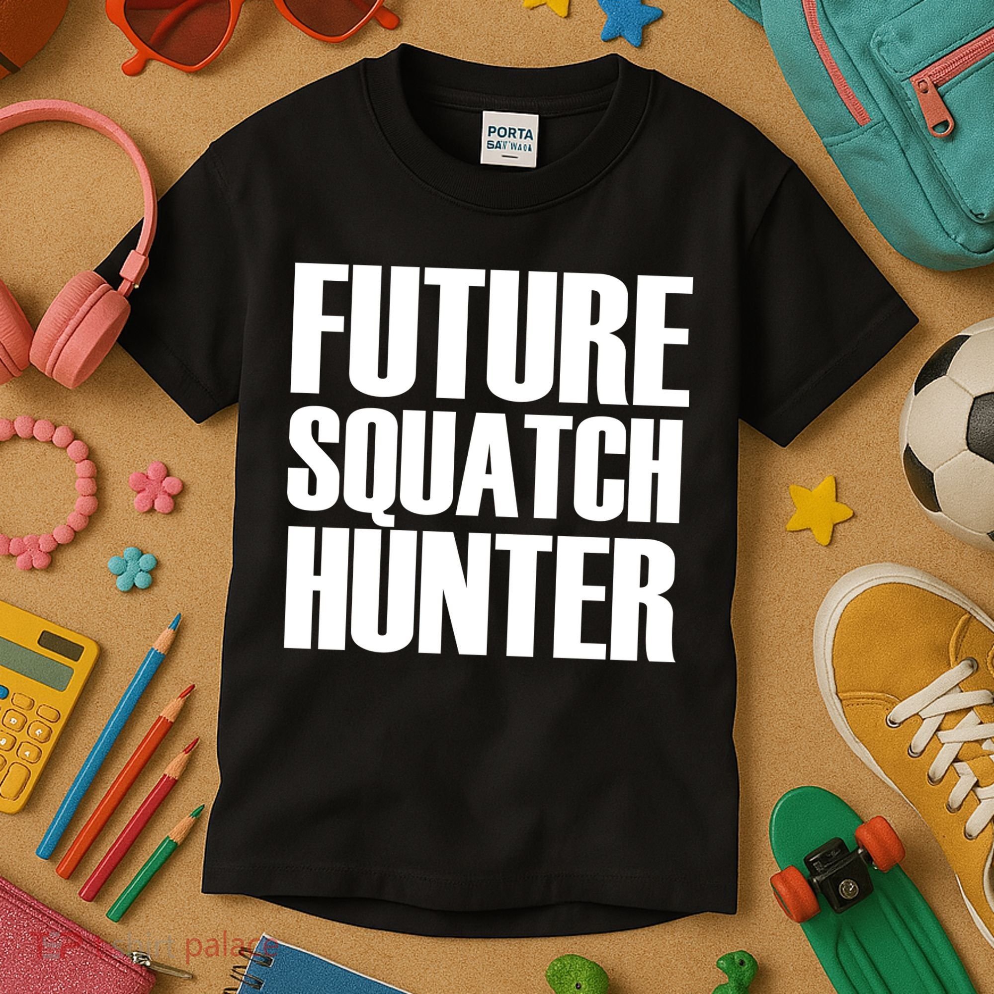 Future Squatch Hunter Kids T-Shirt