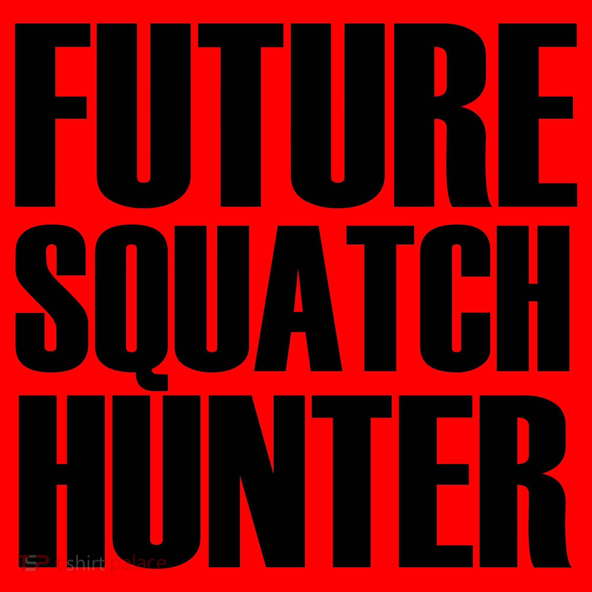 Future Squatch Hunter Santa Hat