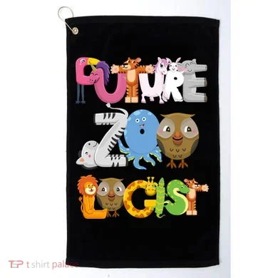 Future Zoologist Golf Towel