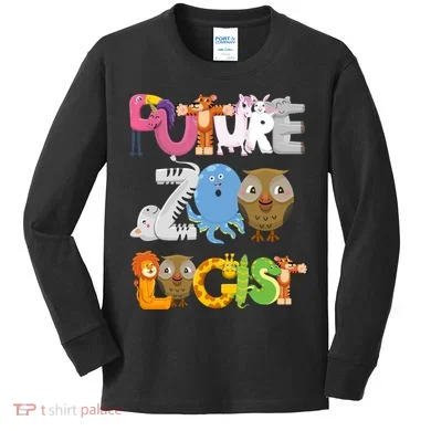 Future Zoologist Kids Long Sleeve Shirt