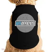 Futuristic Los Angeles Logo Doggie Tank thumb 0