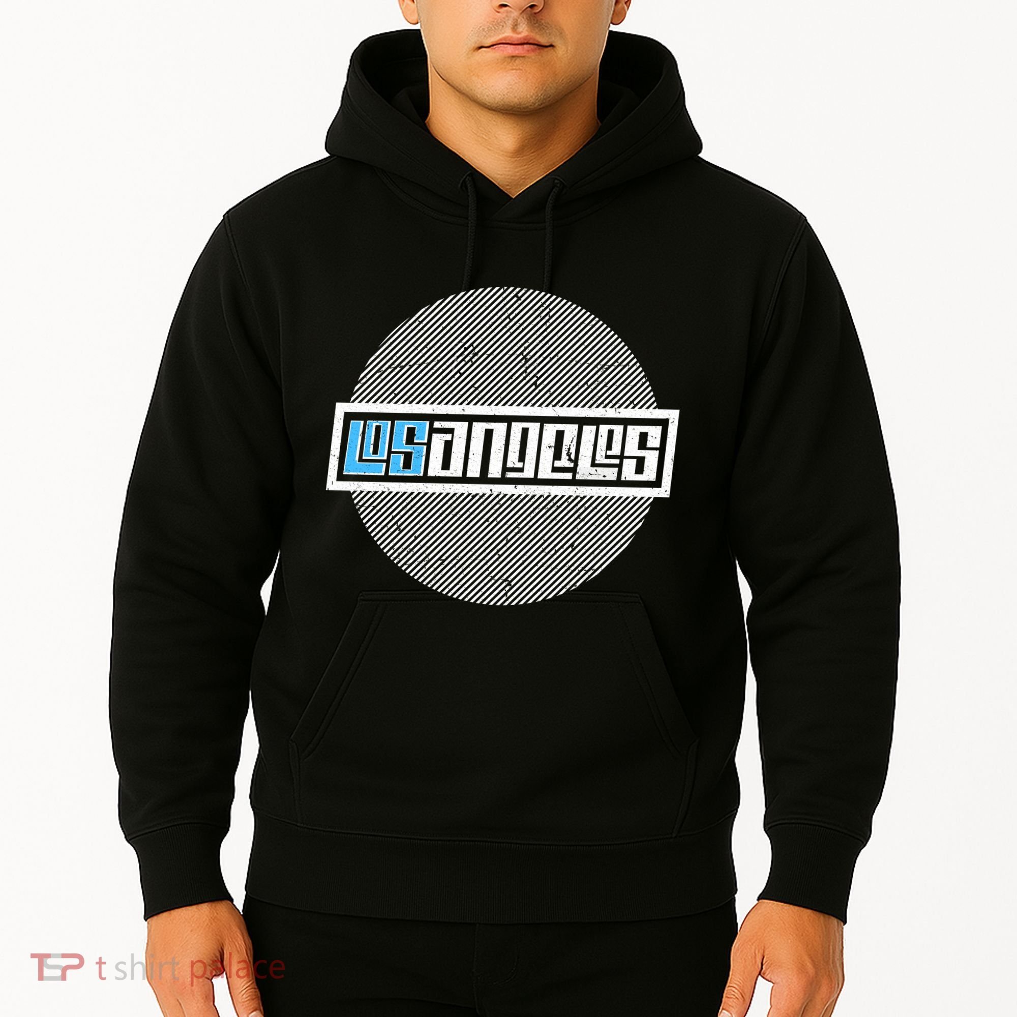Futuristic Los Angeles Logo Hoodie