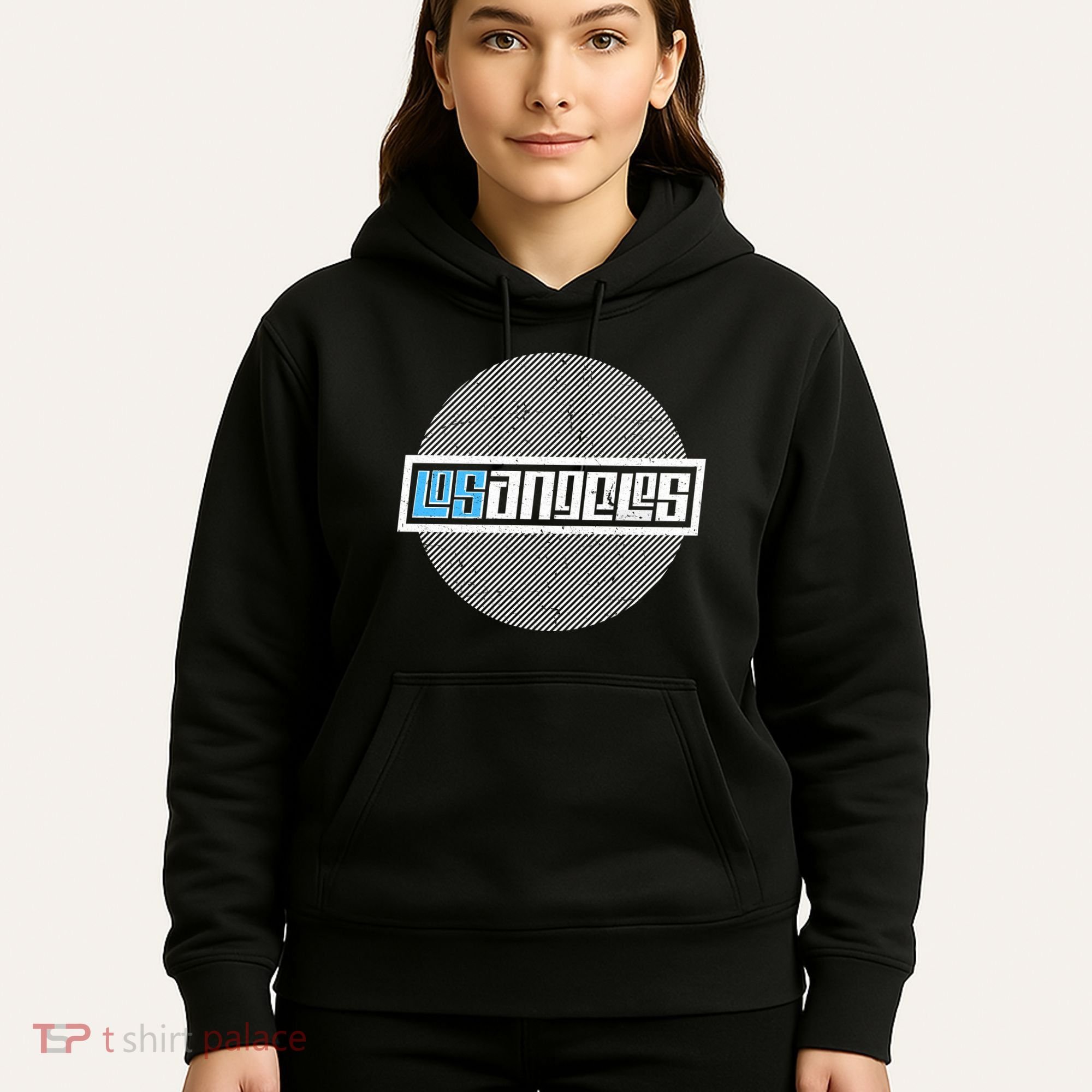 Futuristic Los Angeles Logo Hoodie