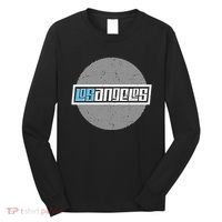 Futuristic Los Angeles Logo Long Sleeve Shirt thumb 0