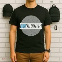 Futuristic Los Angeles Logo T-Shirt thumb 6