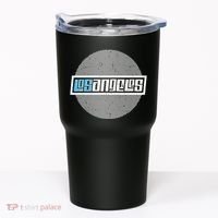 Futuristic Los Angeles Logo Tumbler thumb 0