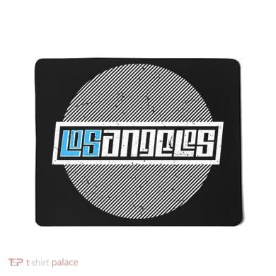Futuristic Los Angeles Logo Mousepad