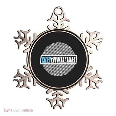 Futuristic Los Angeles Logo Ornament