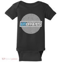 Futuristic Los Angeles Logo Baby Bodysuit thumb 0