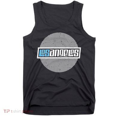 Futuristic Los Angeles Logo Tank Top