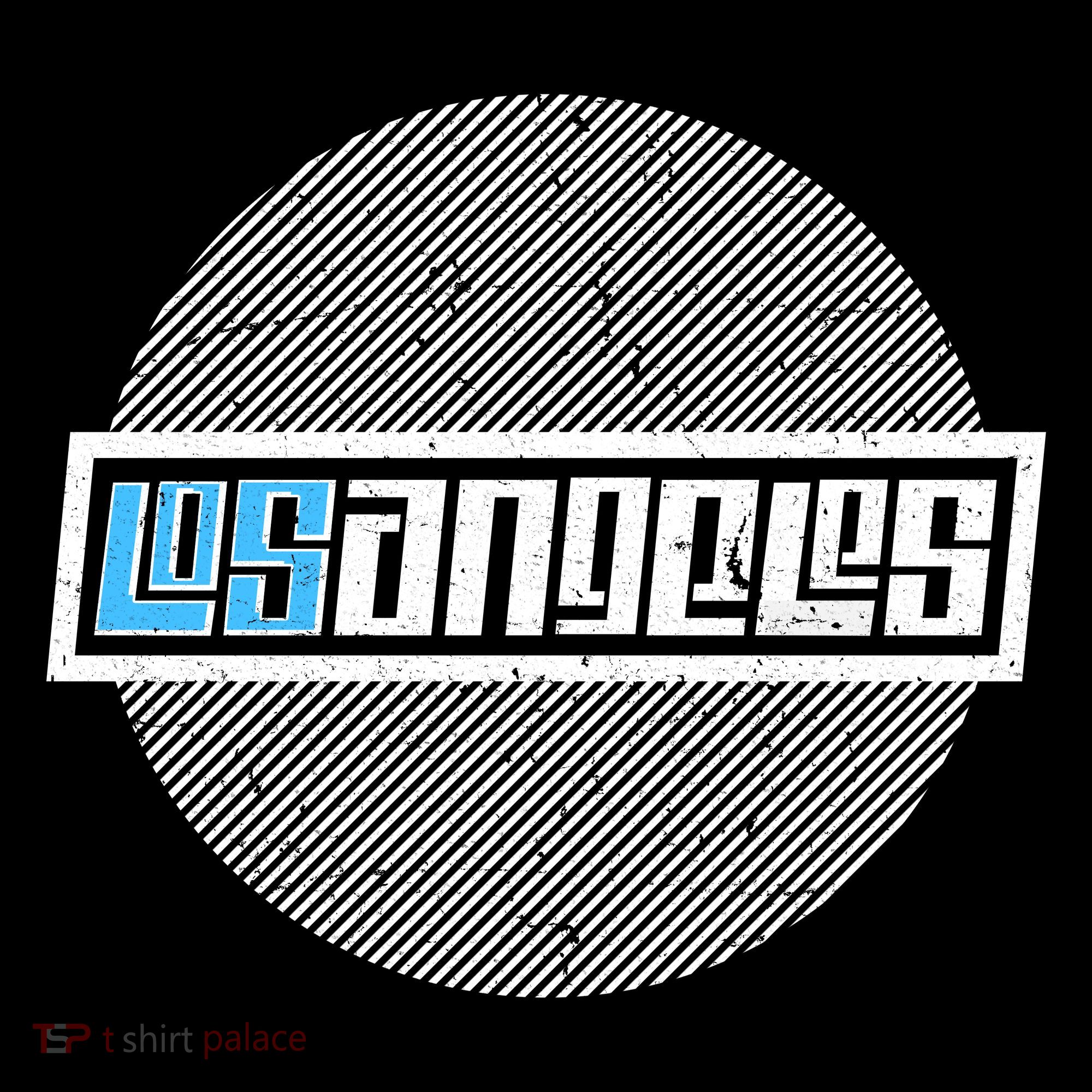 Futuristic Los Angeles Logo Tank Top