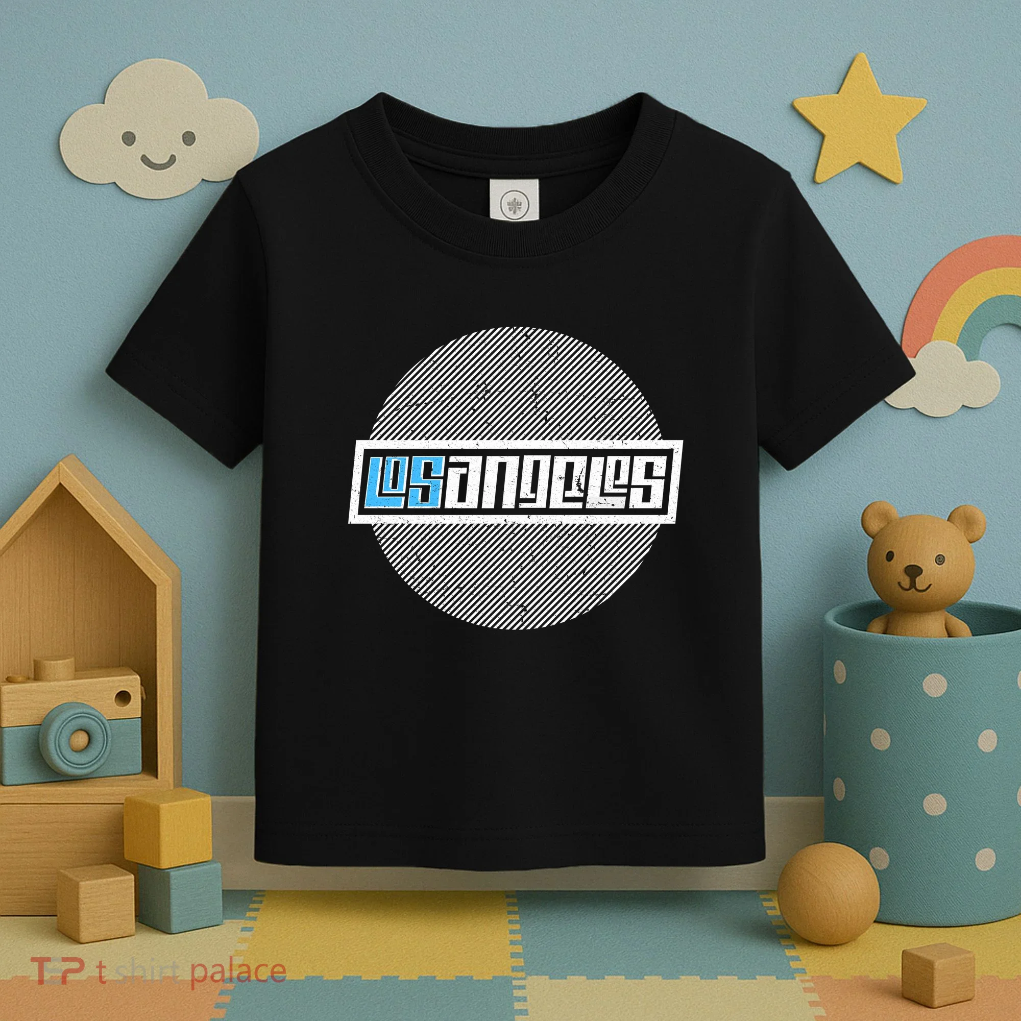 Futuristic Los Angeles Logo Toddler T-Shirt
