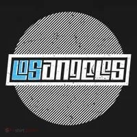 Futuristic Los Angeles Logo Toddler T-Shirt thumb 4