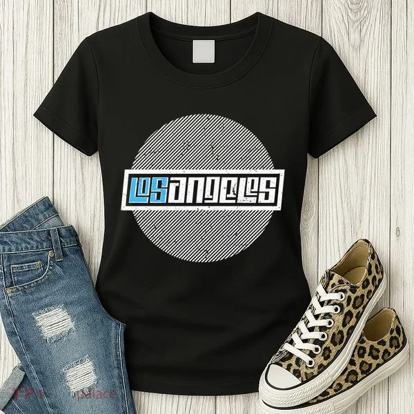 Futuristic Los Angeles Logo Women's T-Shirt