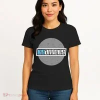 Futuristic Los Angeles Logo Women's T-Shirt thumb 4