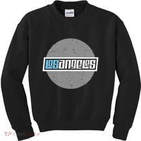 Futuristic Los Angeles Logo Kids Sweatshirt thumb 0