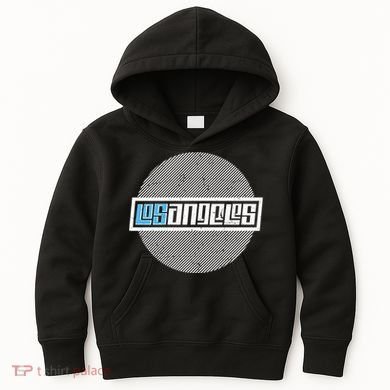 Futuristic Los Angeles Logo Kids Hoodie