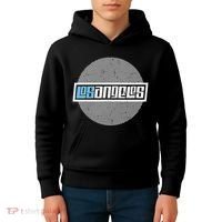 Futuristic Los Angeles Logo Kids Hoodie thumb 4