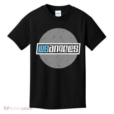 Futuristic Los Angeles Logo Kids T-Shirt
