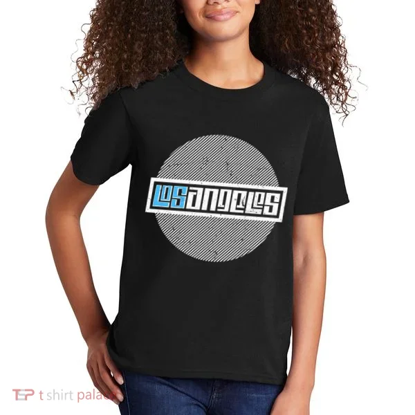 Futuristic Los Angeles Logo Kids T-Shirt