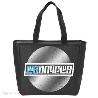 Futuristic Los Angeles Logo Tote Bag