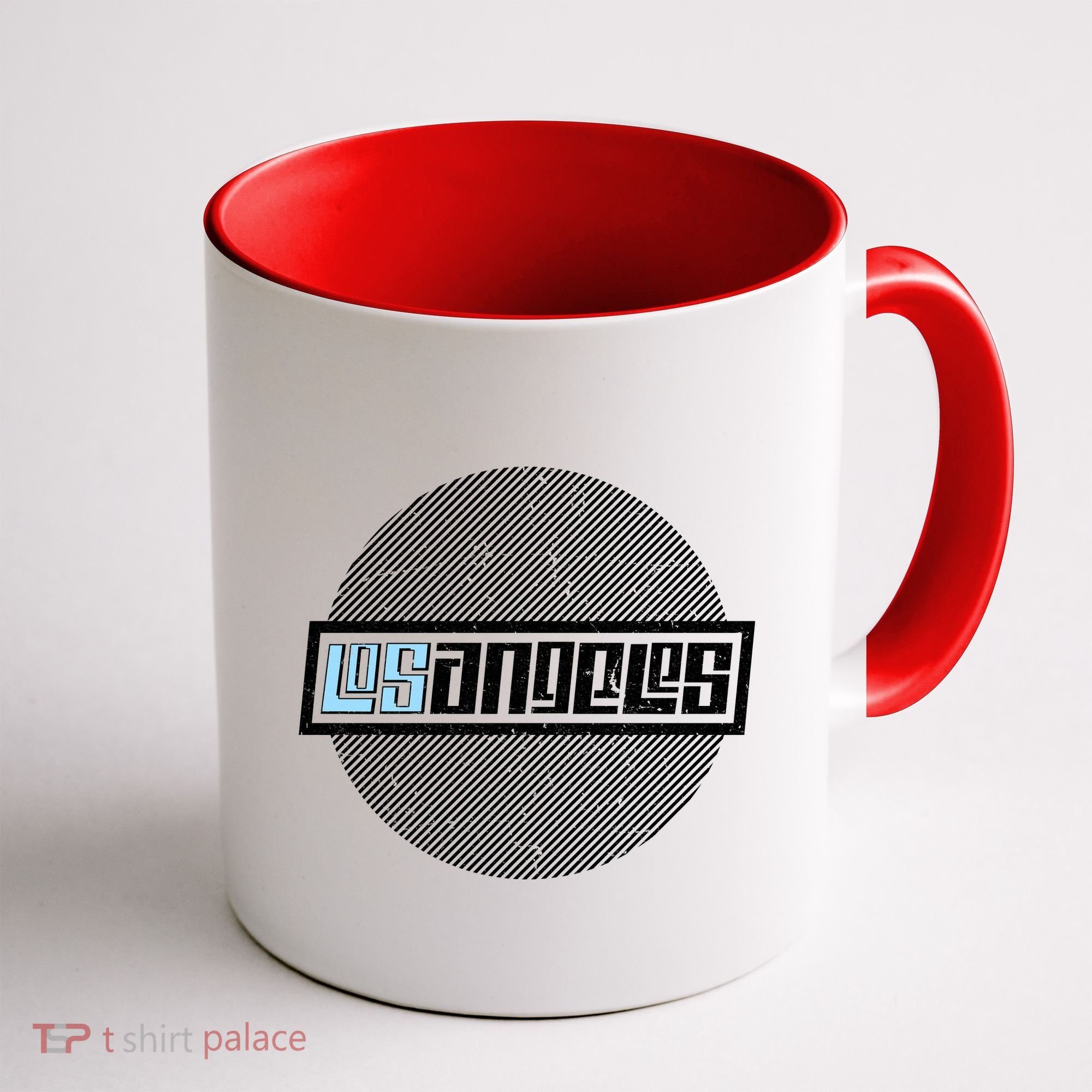 Futuristic Los Angeles Logo Coffee Mug