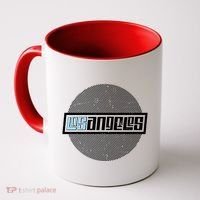 Futuristic Los Angeles Logo Coffee Mug thumb 0