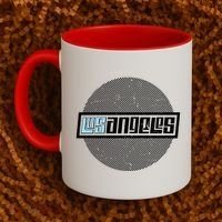 Futuristic Los Angeles Logo Coffee Mug thumb 2