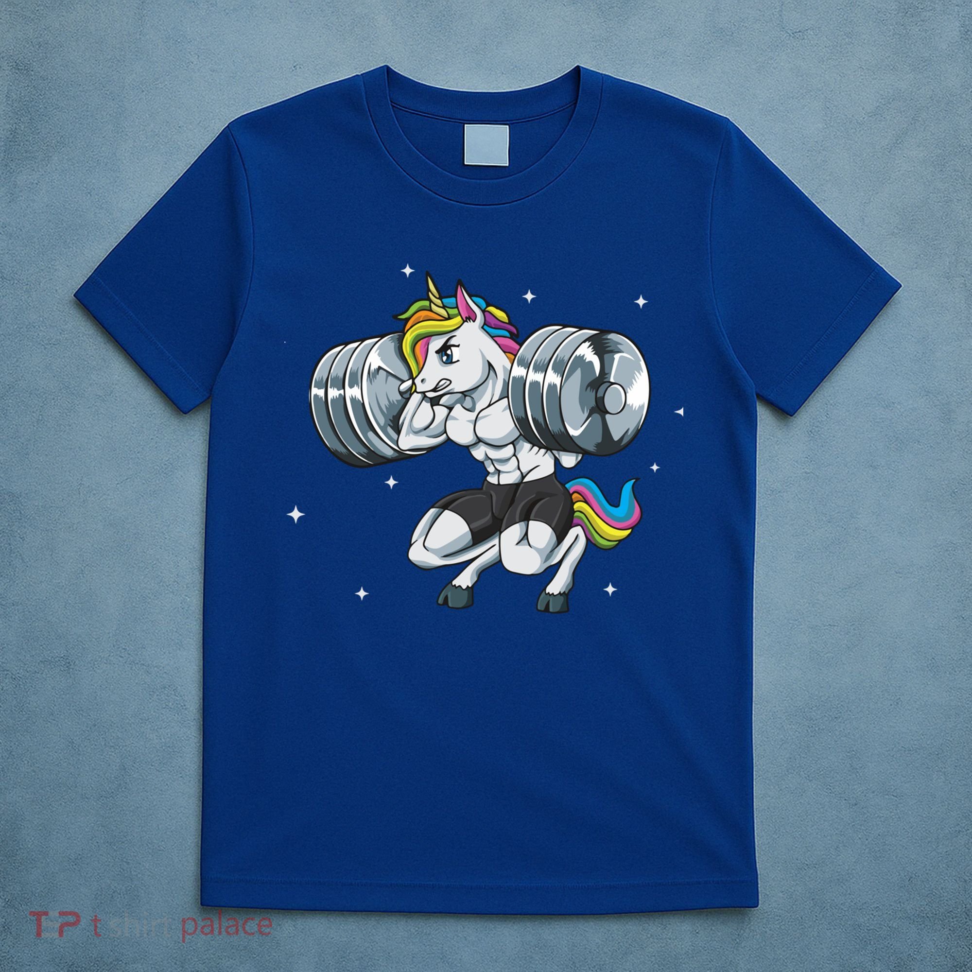 Funny Unicorn Weightlifting Deadlift Fitness Gym Squat Gift T-Shirt