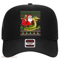 Funny Ugly Xmas Santa Riding Snake Christmas Gift Hat thumb 0