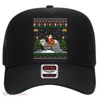 Ferret Ugly Xmas Gift Santa Riding Ferret Christmas Gift Hat thumb 0