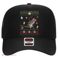 Funny Ugly Xmas Sweater Animals Lights Christmas Rat Funny Gift Hat thumb 0