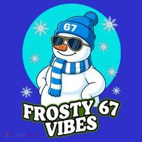 Frosty Vibes 67 Snowman Six Seven Meme Funny Toddler T-Shirt thumb 4