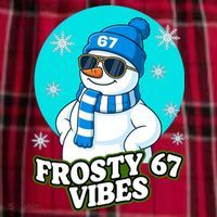 Frosty Vibes 67 Snowman Six Seven Meme Funny Women's Flannel Plaid Pajama Pants thumb 2