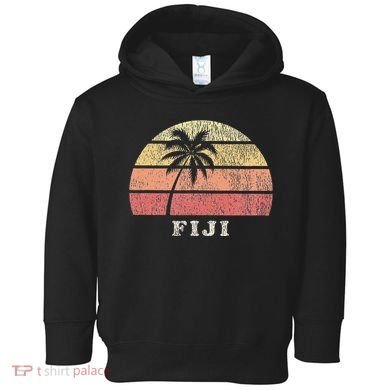 Fiji Vintage 70s Retro Toddler Hoodie