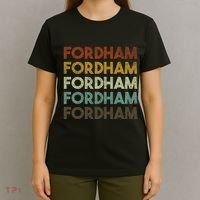 Fordham Vintage 80s Retro Style T-Shirt thumb 4