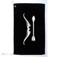 Full Violence Ap Bow And Arrow Golf Towel thumb 0