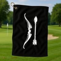 Full Violence Ap Bow And Arrow Golf Towel thumb 1