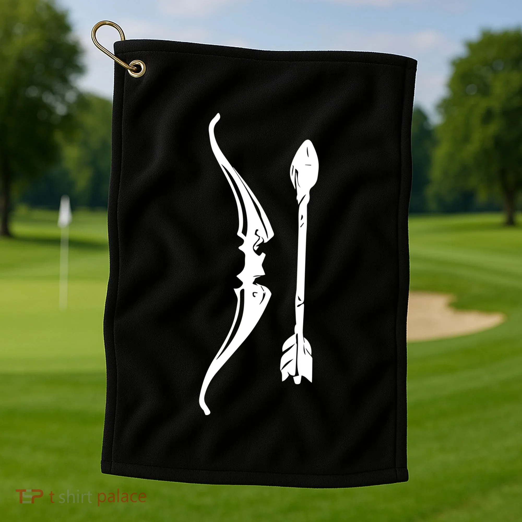 Full Violence Ap Bow And Arrow Golf Towel