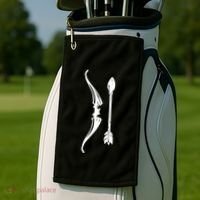 Full Violence Ap Bow And Arrow Golf Towel thumb 2