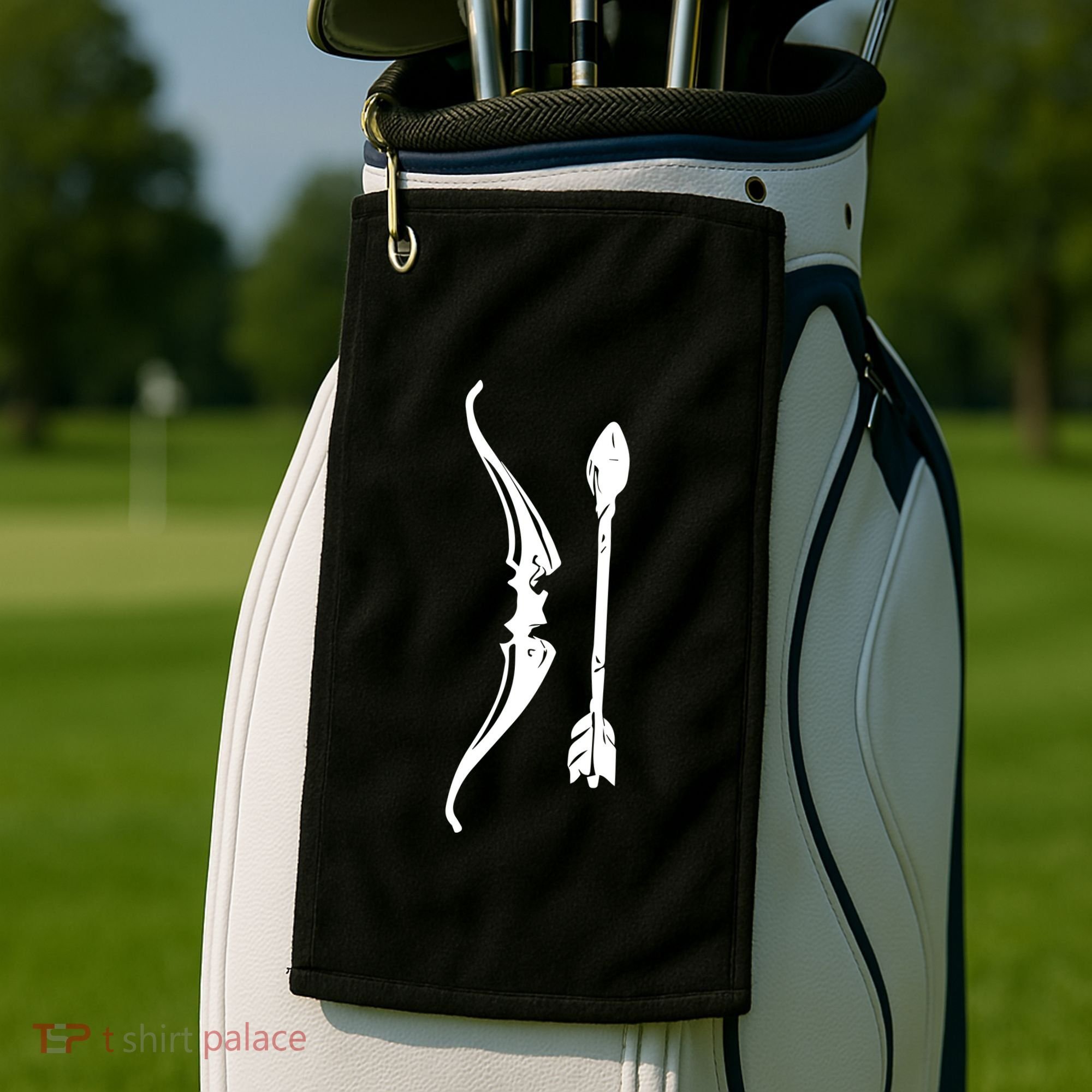 Full Violence Ap Bow And Arrow Golf Towel