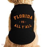 Florida Vs All YAll Represent The Gator State Doggie Tank thumb 0