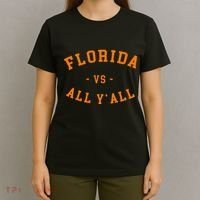 Florida Vs All YAll Represent The Gator State T-Shirt thumb 4