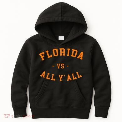 Florida Vs All YAll Represent The Gator State Kids Hoodie