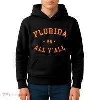Florida Vs All YAll Represent The Gator State Kids Hoodie thumb 4