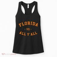 Florida Vs All YAll Represent The Gator State Women's Tank Top thumb 0