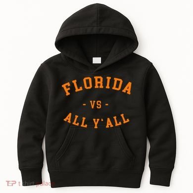 Florida Vs All YAll Represent The Gator State Kids Hoodie