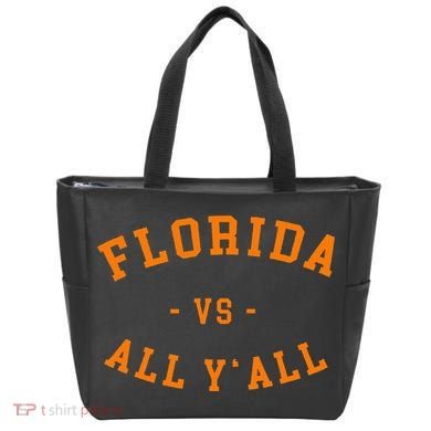 Florida Vs All YAll Represent The Gator State Tote Bag