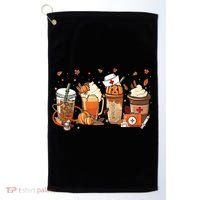 Fall Vibes And That Cna Nurse Life Nurse Fall Thanksgiving Meaningful Gift Golf Towel thumb 0