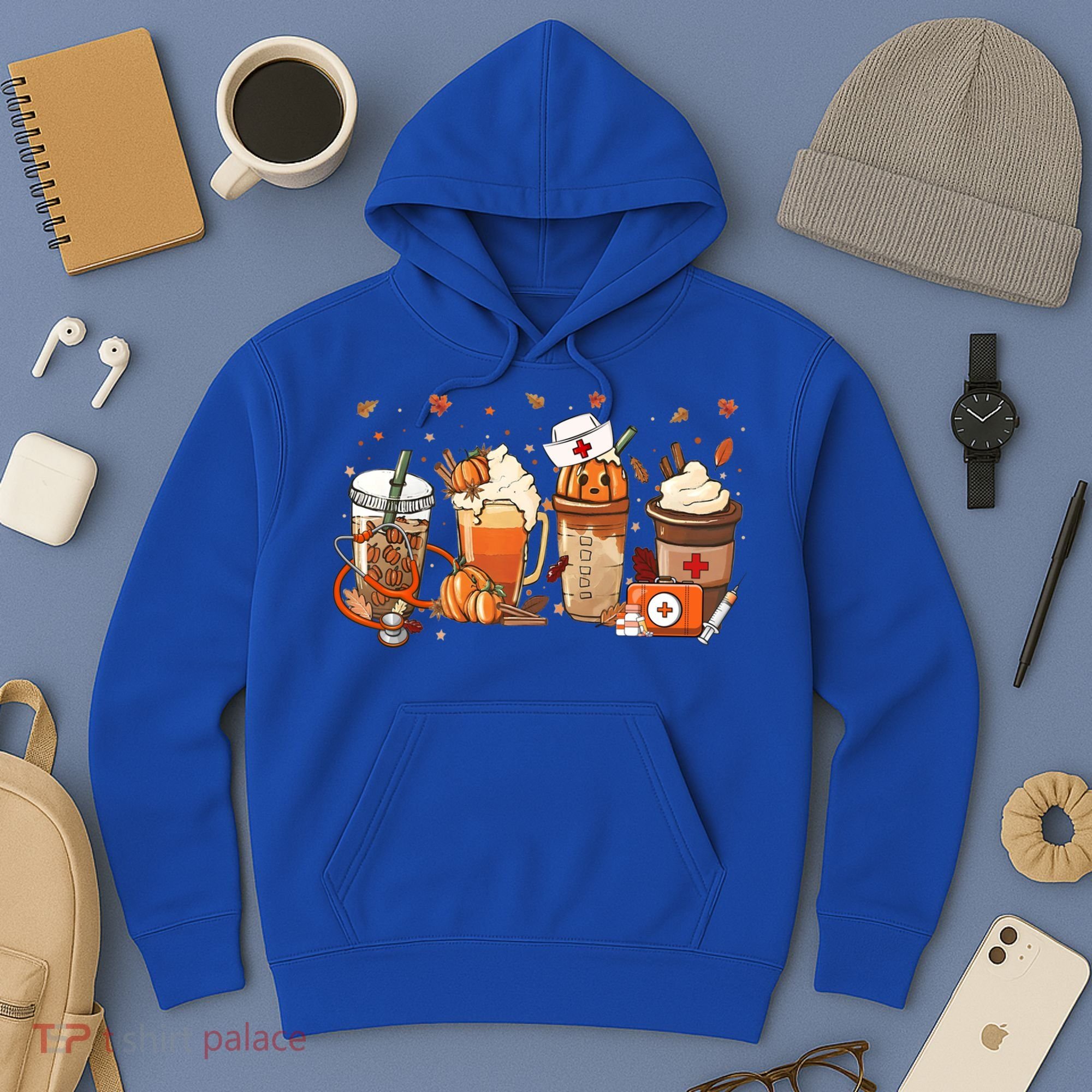 Fall Vibes And That Cna Nurse Life Nurse Fall Thanksgiving Meaningful Gift Hoodie